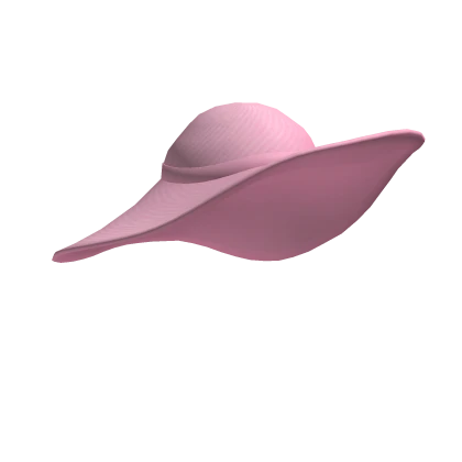 Lady's Floppy Hat Pink