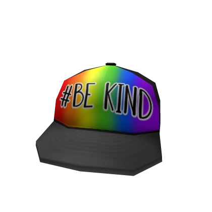 Rainbow #BeKind Baseball Cap