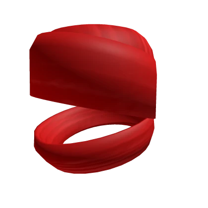 Red bandage 