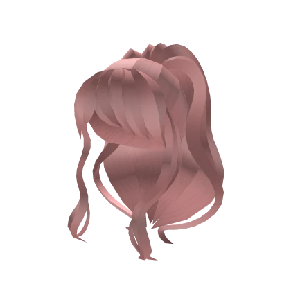 Poofy Pink Ponytail