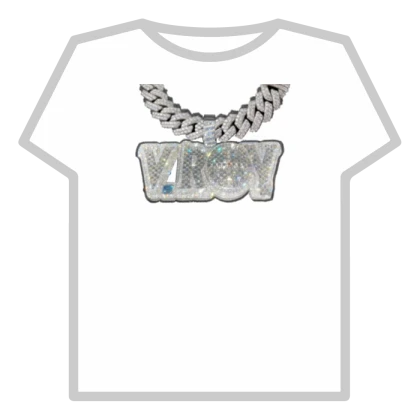 Lil durk V.ROY Chain ice blue diamond King Von