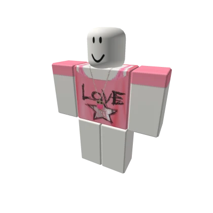 Love Star Tee & Pink Tank Under & Owl Necklace