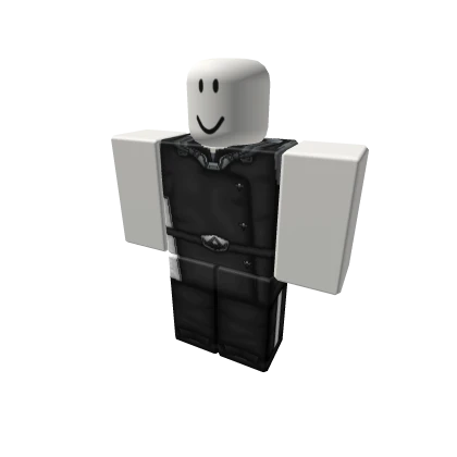 Black and White Sci Fi Officer Pants