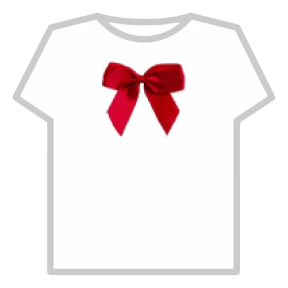 Red Anime Uniform Bow/Ribbon