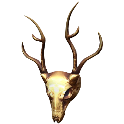 Gold Mystic Skull Mask