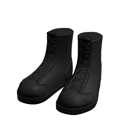 The Weeknd Black Combat Boots