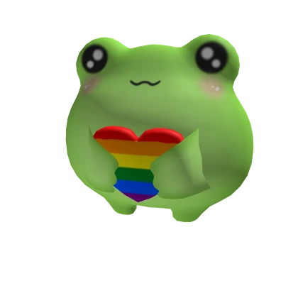 Pride Frog: Rainbow