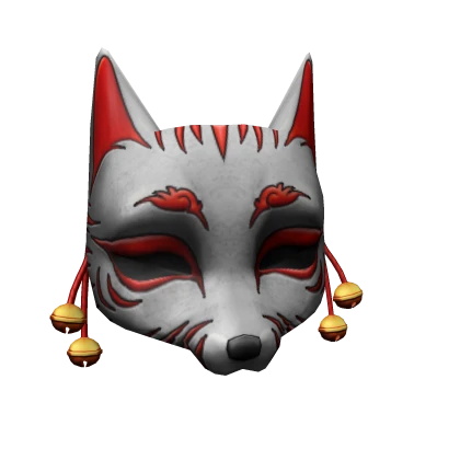 Kitsu Mask -  Red