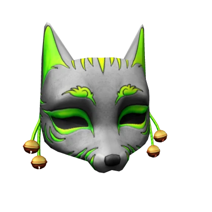 Kitsu Mask - Green