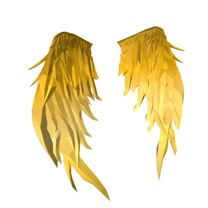 Feather Golden  Wings