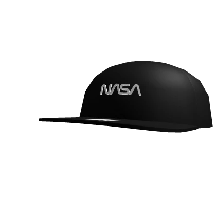 NASA Fitted Cap Black