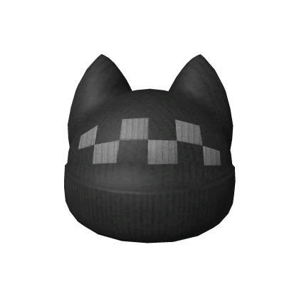 Black Kitty Beanie