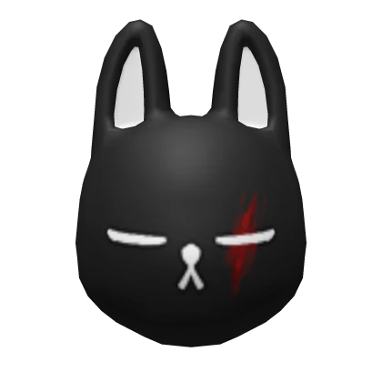 Neo Bunny Mask | Scarred Red