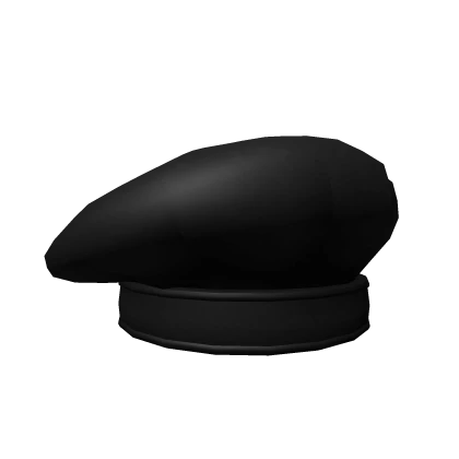 Black Chef Hat