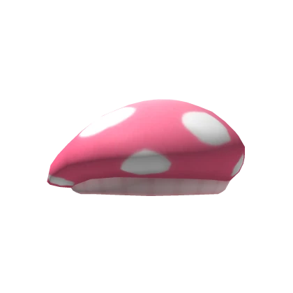 Pink Mushroom Beret