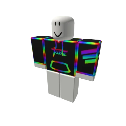 🔥😎Cartoony Rainbow Head Rave Sword Aura Halo Car