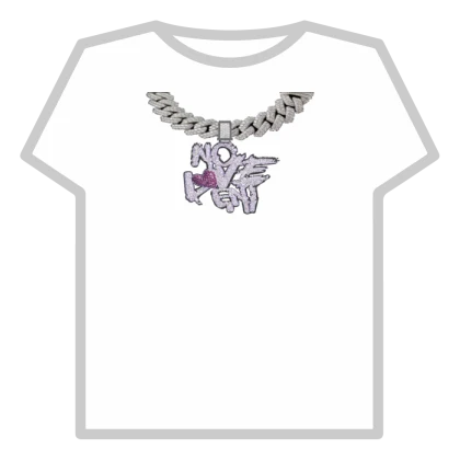 NLE Choppa No Love Ent iced out Chain diamonds