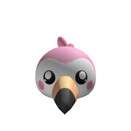 Chibi Flamingo Head