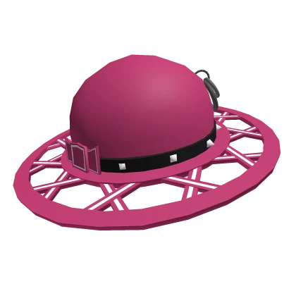 Pink Goth Sun Hat