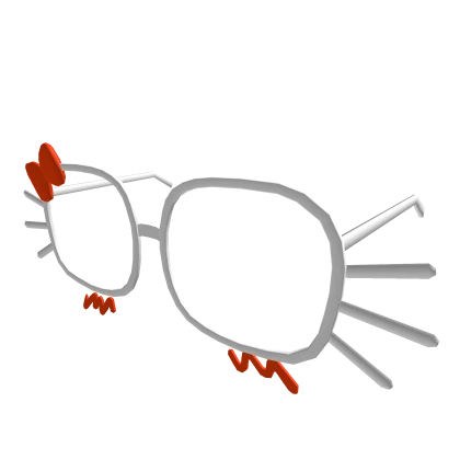 Kitty Glasses-White