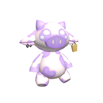 Purple Cow Waist Plushy