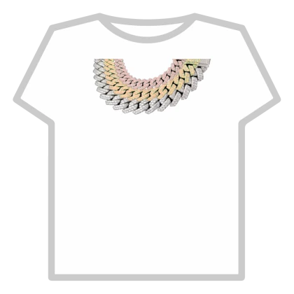 Cuban Link Chain Chains rose gold ice diamonds VVS