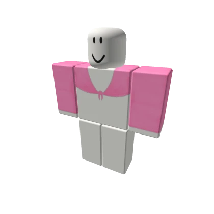pink tied top