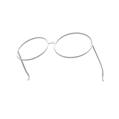 Resting Silver Circle Glasses