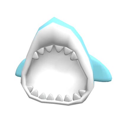 Light Blue Shark Hood