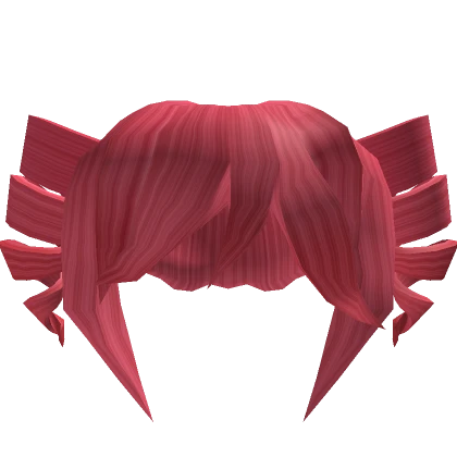 Pink Double Drill Hair