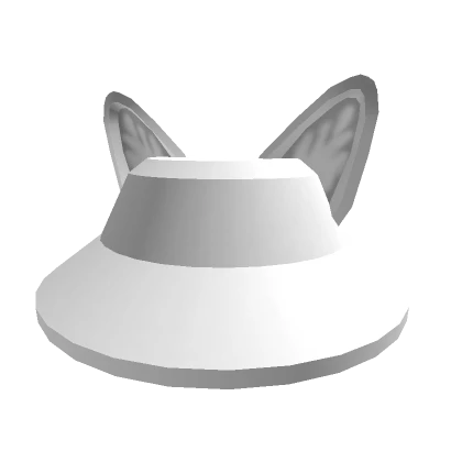 White Hat w/ Cat Ears