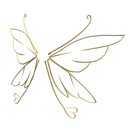 Golden Fairy Wings