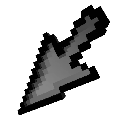 Giant Pixel Computer Cursor Back Accessory