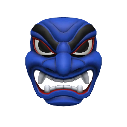 Blue Namahage Mask