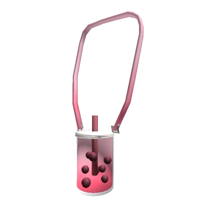 Strawberry Boba Purse