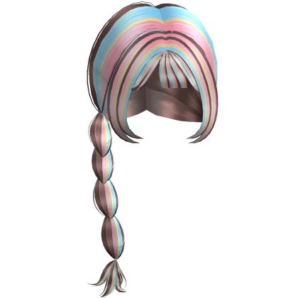 Cute braid Cotton Candy 