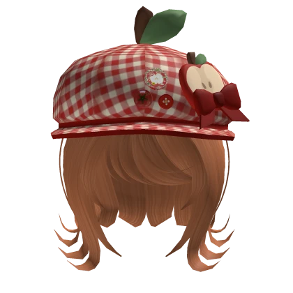 Igari mori kei apple beret short hair orange