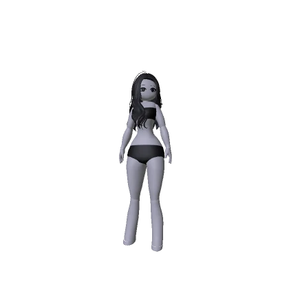 Girl Doll w/ Side Swept Hair