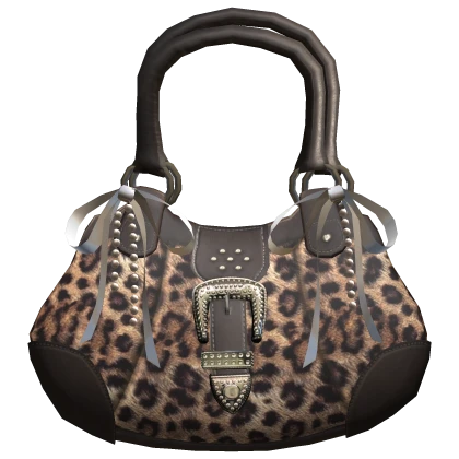 🍀Y2K 2000s Gyaru Style Leopard Bag