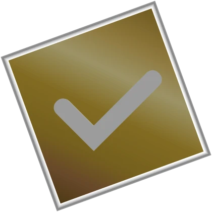 Golden Verified Badge