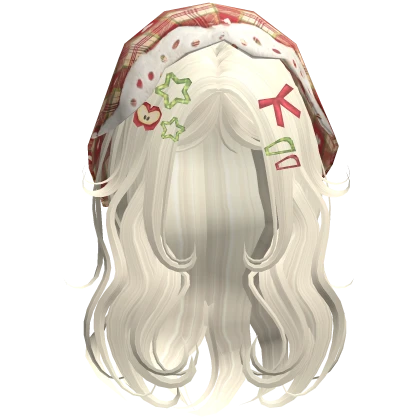 igari mori kei long shoujo hair w/ charms -beige