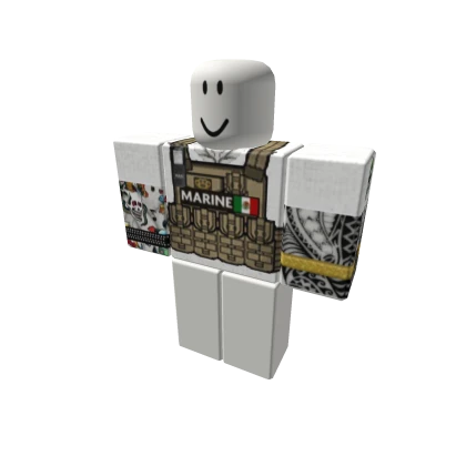 Militar Swat Marine Marina Mexico Vest Bulletproof