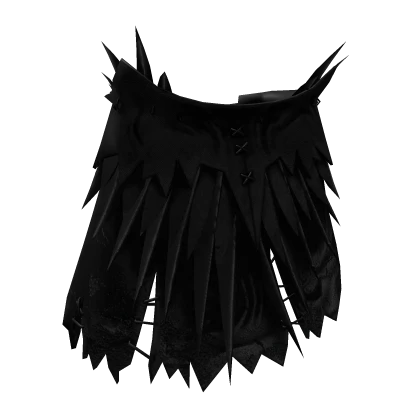 Plague doctor waist Cape Silver