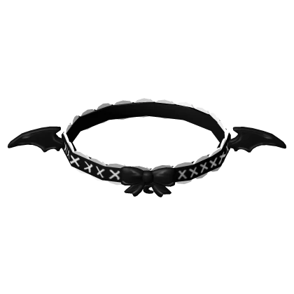 cutesy goth choker