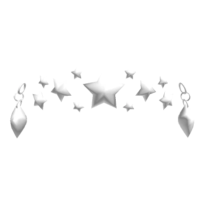 Silver Star Earrings