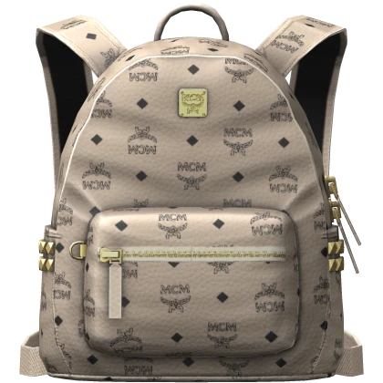 (4.0) MCM Stark Side Studs Visetos Backpack