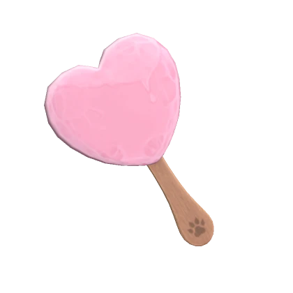 Miau Heart Popsicle Strawberry