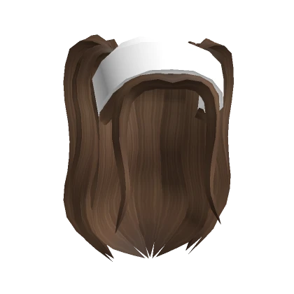 Aesthetic Girl With Headband in Brown