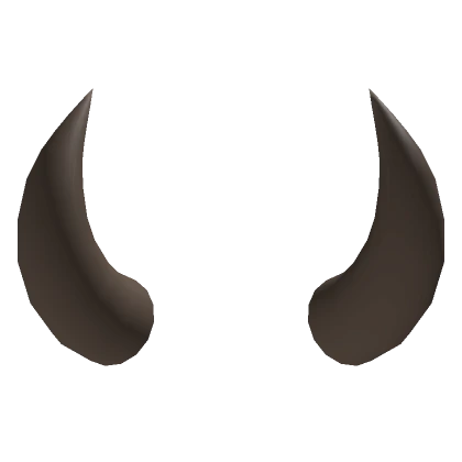 Dark Taupe Mini Devil Horns