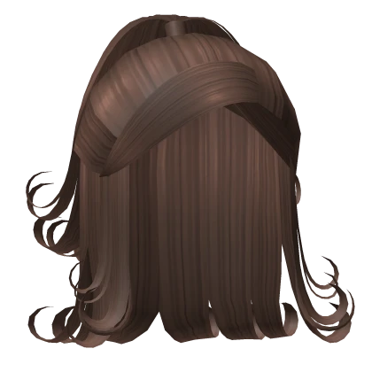 ♡ Brown Cute Short Ribbon Hair